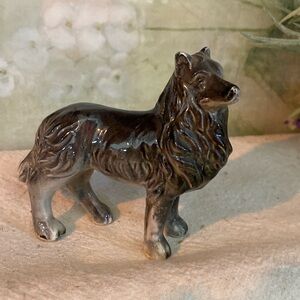 Vintage Porcelain Collie